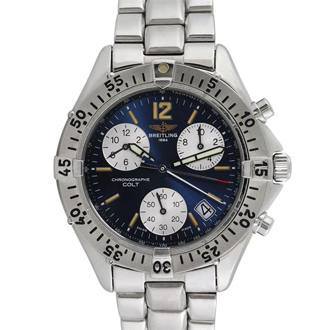 breitling colt chronograph a53035 horloge|breitling colt quartz.